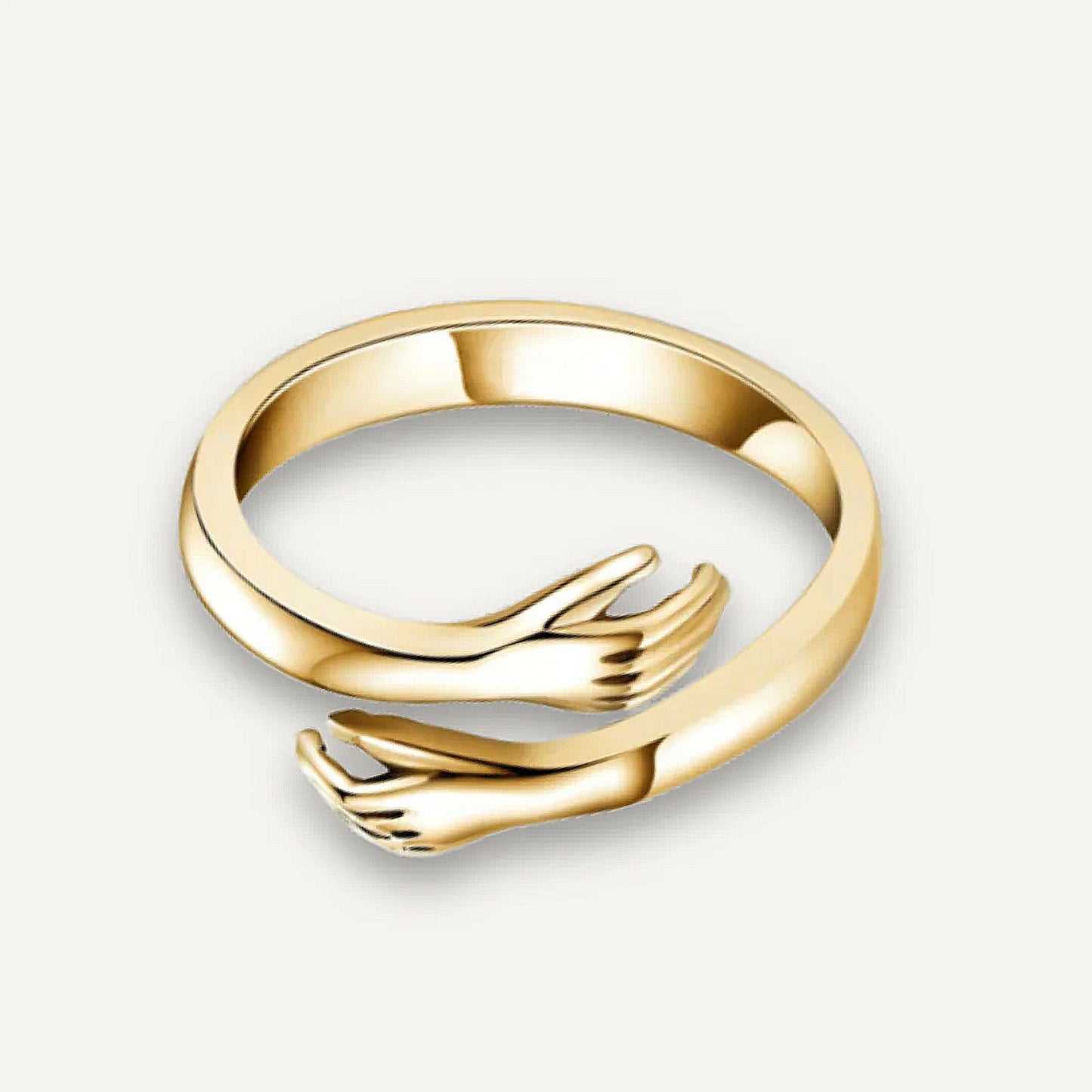 Hugging Ring Gold