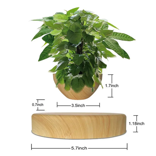 Magnetische zwevende bloempot