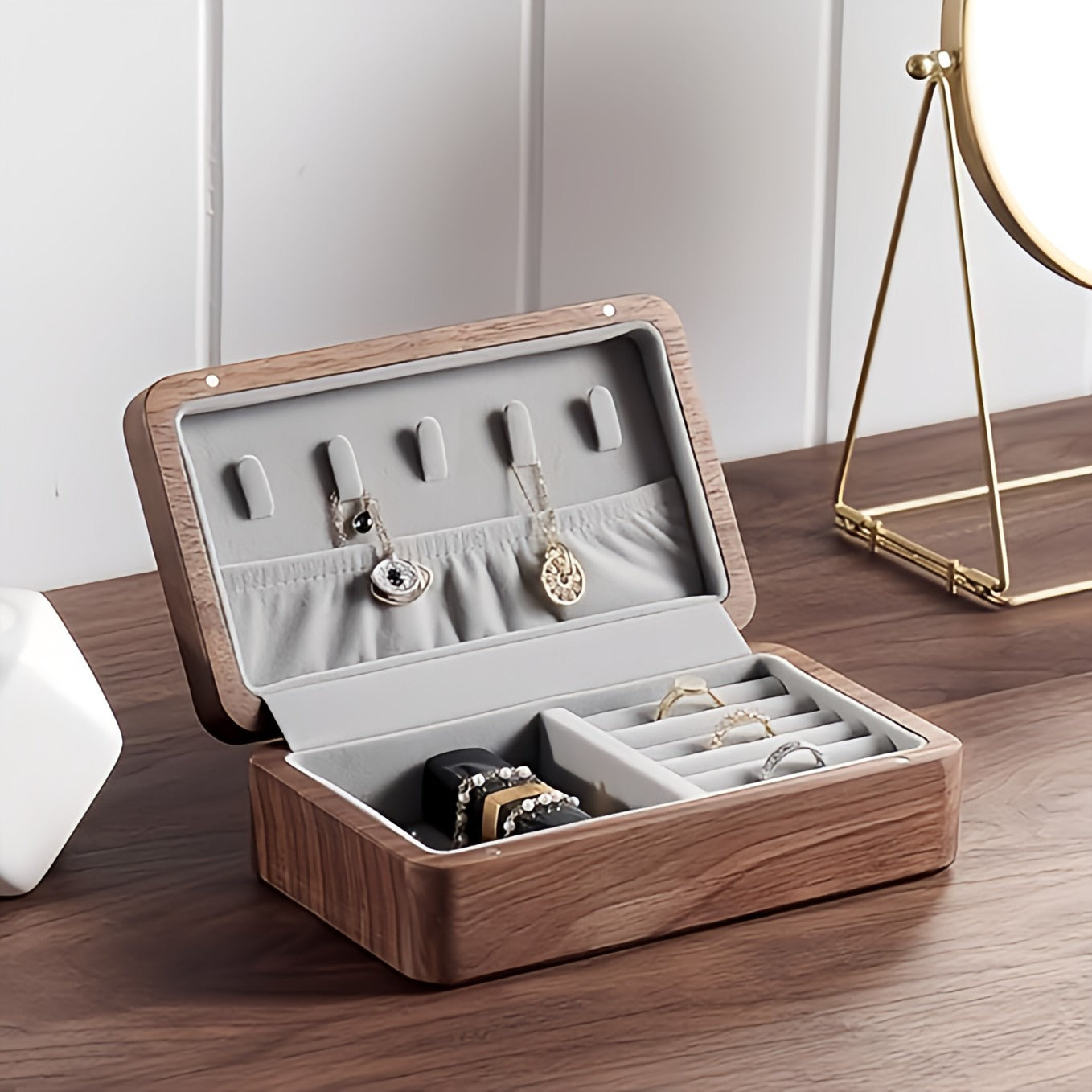 Luxe Houten Sieradendoos