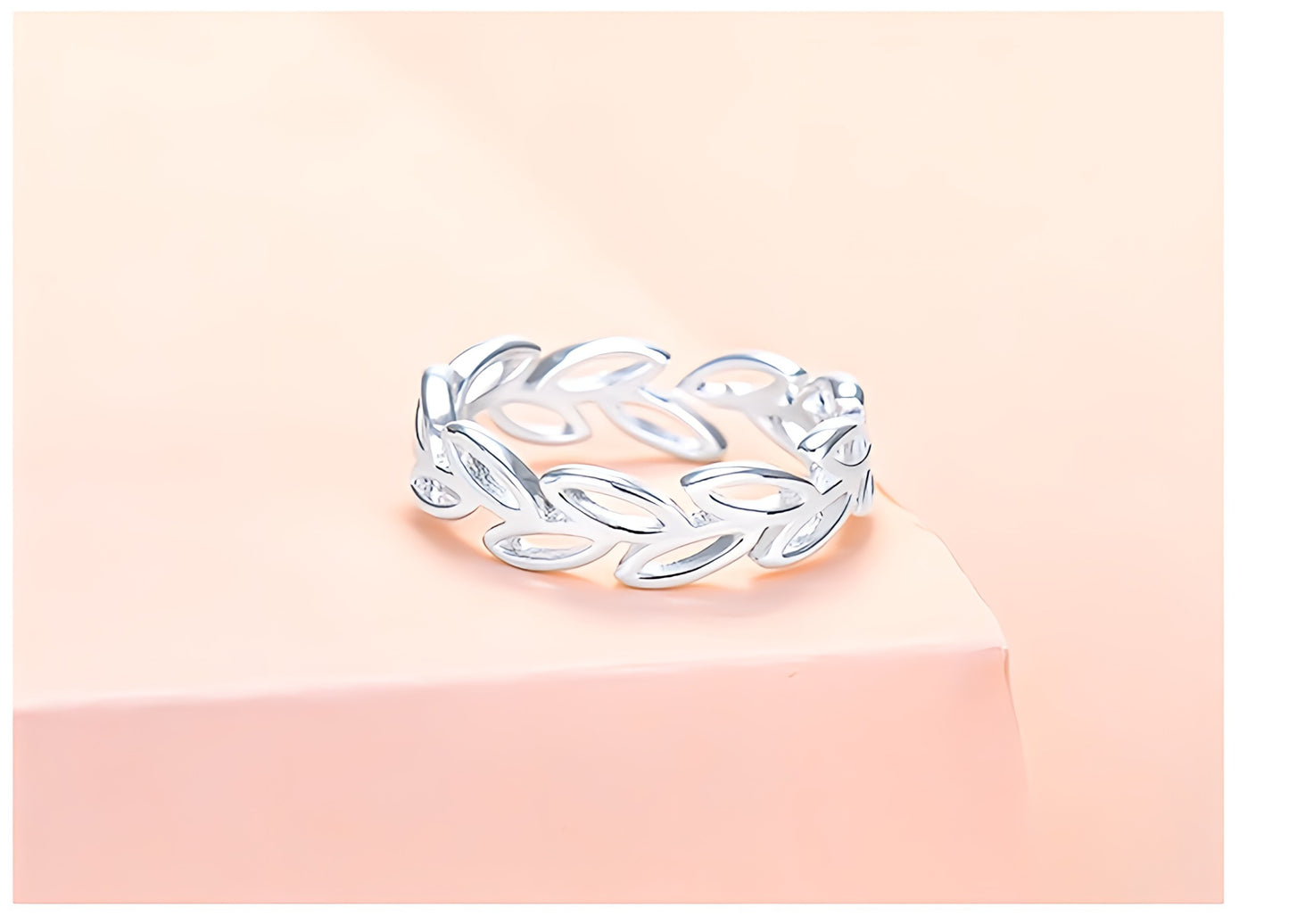 Bague Feuille d'Argent