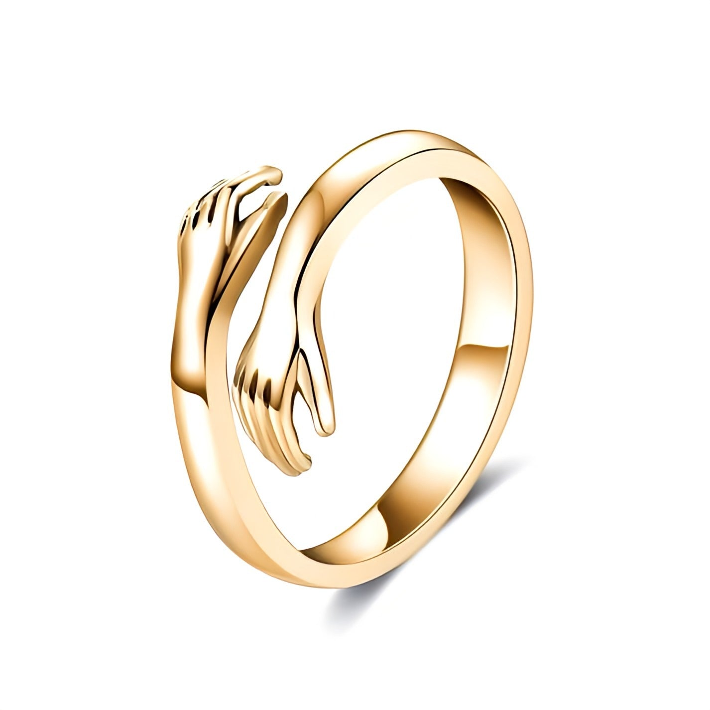 Hugging Ring Gold